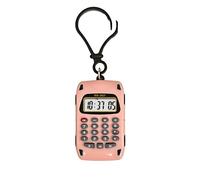 Calculadora electrónica Calculadoras multifuncionales Pantalla Digital Creativa Llavero Calculadora portátil de Bolsillo Liviana para Estudiantes