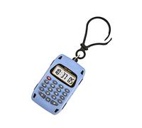 Calculadora electrónica Calculadoras multifuncionales Pantalla Digital Creativa Llavero Calculadora portátil de Bolsillo Liviana para Estudiantes
