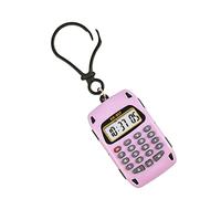 Calculadora electrónica Calculadoras multifuncionales Pantalla Digital Creativa Llavero Calculadora portátil de Bolsillo Liviana para Estudiantes