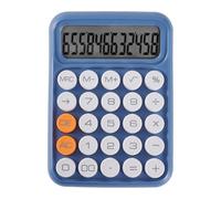 Calculadora Escolar - Calculadora De Escritorio Estándar Funciones Contabilidad Y Calculadora De Tabla De Financiamiento, Candy Color De 12 Dígitos Calculadora Básica (con Botón Sensible)