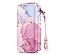 Calculadora gráfica Estuche de transporte para TI-84 Plus CE, Fintie Hard EVA Caja protectora a prueba de golpes para TI-84 Plus/TI-83 Plus CE/Casio fx-9750GII (mármol brillante)