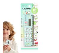 Calculadora Linda para Escuela,Calculadora para Escuela | Calculadora Multifuncional De Dibujos Animados Digital - Calculadora De Escritorio Ligera, Calculadora Alimentada por Batter