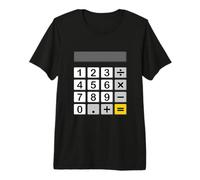Calculadora matemática, Disfraz de Carnaval Camiseta Premium