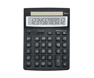 Calculadora MAUL ECO 950 bolsillo 12 dígitos solar apagado automático negra