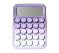 Calculadora mecánica - Calculadora de dígitos de escritorio | Oficina de visualización grande | Botones grandes de escritorio, fácil de presionar botones, herramienta de cálculo estético para la
