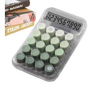 Calculadora Mecánica - Máquina De Agregar Manual | Medidor De Escritorio Vintage | Calculadora Basada En Maquinaria De Precisión Para Estudiantes, Dispositivo De Entrada Digital Retro, Accesorio De C