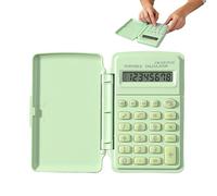 Calculadora Mini,Calculadora de Bolsillo con Tapa - básica pequeña | para Clases, Exámenes, Oficina, Profesores y Profesionales