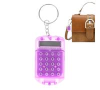 Calculadora Mini Pocket - Mini Calculadora Electrónica, Portátil Tiny Keyring | Calculadora electrónica pequeña, Herramienta de cálculo de estudiantes Fácil de usar, Figura Pequeño cálculo