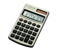 Calculadora Olympia LCD 1110 Bolsillo 10 dígitos 1 línea Plata