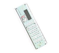 Calculadora Pequeña Con Regla, Calculadoras Escolares Para Estudiantes,Calculadora Digital Con Regla - Calculadora De Escritorio Ligera, Calculadora Alimentada Por Batería Para Estudiantes Y