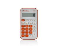 Calculadora Pocket - Ideal para el Uso Diario - 8 dígitos - Ref.LT-P144 - Baterías Incluidas - Gran versatilidad y duración en un Modelo de calculadora de Bolsillo by Office Box - Naranja