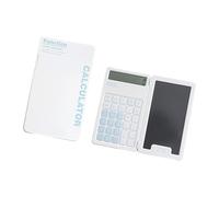 Calculadora portátil profesional de 12 dígitos con entrada escrita a mano, herramienta de cálculo científico, diseño para aula, lugar de trabajo, calculadora portátil con entrada de escritura a mano