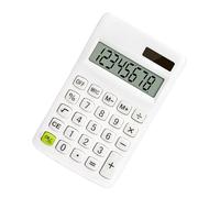 Calculadora solar de 8 dígitos para ciencias ambientales y financieras, función de estudiante, ergonómica, ingeniería profesional