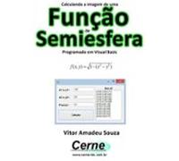 Calculando A Imagem De Uma Função De Semiesfera Programado Em Visual B