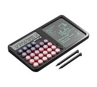 Calculator With Notepad | Desktop Calculator With Large Display & Handwriting Board | Eye Protection Screen For Students, Office, Business, Adults, Home School Use, Math Drafting Tool