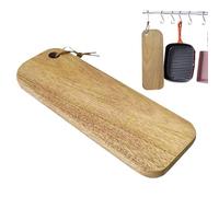 Cálculo De Camping - Tabla De Cortar De Madera | Tabla De Verduras, Alfombrilla De Comida Portátil, Embutidos De Carne De Carne Que Sirven Bandeja Para Fiestas En Camping Picnics Al Aire Libre