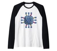 Cálculo de circuitos cuánticos Camiseta Manga Raglan