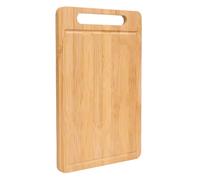Cálculo de - Servicio de madera de doble cara y tabla de cortar | Cocina extra gruesa para carne, verduras y embutidos | Diseño reversible sin deslizamiento con ranura de para un preparado