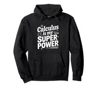 Cálculo es mi Superpoder Amante de Las matemáticas Sudadera con Capucha