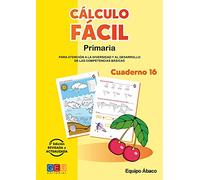 Cálculo fácil 16 / Editorial GEU / 5º Primaria / Mejora la capacidad de cálculo / Recomendado como apoyo / Con actividades sencillas