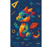 Calculus Equations Dragon || Lined Notebook, 6x9, 120 Pages: Creative math notebook for journaling, studying, or brainy daydreaming