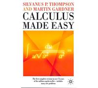 Calculus Made Easy