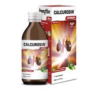 Calcurosin Jarabe de 200 ml | Alcalizador ayurvédico para cálculos renales y salud urinaria | Ayuda a normalizar el pH urinario, alivia la micción ardiente, apoyo diurético y urinario