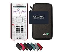 CALCUSO Paquete Básico Gris Oscuro con Calculadora TI Nspire CX II-T