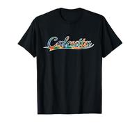 Calcutta India Kolkata Heritage Tie Dye Vintage Varsity Camiseta