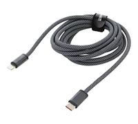 CALD000116 Cable Apple Lightning Plug,USB C Plug 2m Gris Textil BASEUS