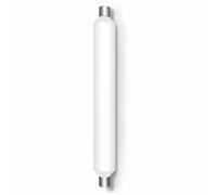 Caldarax Tubo Bombilla Sofito LED S19 310MM 7W, 600LM 4000K Luz Blanca Neutra Equivalente 50-65W Tubo Fluorescente S19, AC 230V, Tubo LED Linolite S19 para Baño, Espejo, Cocina