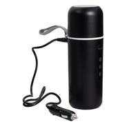 Caldera de agua para coche, hervidor eléctrico portátil para coche, tazas térmicas universales de 420 ml con función de agitación automática, taza de viaje para mantener la leche/té caliente