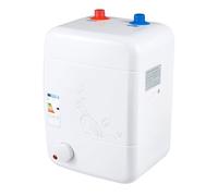 Caldera de baja presión (6 L, 1500 W) | Agua caliente rápida sin espera: caldera sin presión con termostato, IPX4, protección contra sobrecalentamiento y
