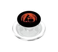 Caldero agitador de Brujas, Luna de Halloween PopSockets PopGrip para MagSafe