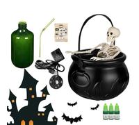 Caldero de brujas - Divertidos recuerdos decorativos para fiestas de | Caldero de brujas para decoración de fiestas, para chimenea, dormitorio, sala de estar, interior y exterior
