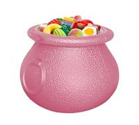 Caldero De Caramelos - Caldero Pequeño De Halloween para Golosinas | Obsequios para Fiestas, De Mesa Decorativo para Eventos, Festivales, Escritorio Y Infantil