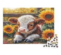 Caldero Lindo Highland Puzzle 1000 Piezas Vida Silvestre Rompecabezas - Adultos, Desafiante, Regalo, Juego Familiar, Decoración del Hogar 70x50cm/1000pcs