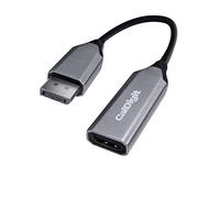 CalDigit Adaptador activo DisplayPort 2.0 a HDMI 2.1 (DP a HDMI) 8K 60Hz UHD (7680 x 4320), alta actualización, color de 10 bits, soporte HDR y Eyefinity (DP 2.0 a HDMI 2.1 (8K))