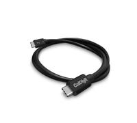 CalDigit Cable Thunderbolt 4 de 40 Gbps, carga de 100 W, compatible con Thunderbolt 3 y USB-C, MacBook Pro 2016+, Air, M1 2020+ (cable Thunderbolt 4/USB 4 de 0,8 metros) [Certificado Intel]