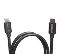[Certificado Intel] CalDigit Cable Thunderbolt 4/USB 4 de 40 Gbps, 100 W, compatible con Thunderbolt 3 y USB tipo C, MacBook Pro 2016+, iMac 2017+ (cable Thunderbolt 4/USB 4 de 2 metros)