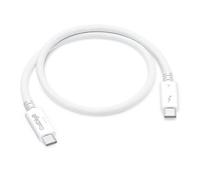 CalDigit Cable trenzado Thunderbolt 4 Pro - Entrega de energía de 40 Gbps y 240 W, compatible con Thunderbolt 3, Thunderbolt 5, USB 4 tipo C, MacBook Pro, iMac, iPhone 16 (Pro Thunderbolt 4/USB4 de