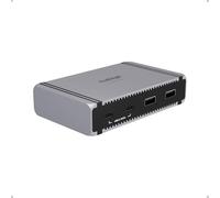 CalDigit E5 - Thunderbolt 5 Element 5 Hub - 9-Puerto, 4 x Thunderbolt 5/USB4 v2 Puertos, 3xUSB-A y 2xUSB-C 10Gb/s Puertos, Single 8K, Dual 6K/8K, Oro Dual 4K@240Hz Displays, 90W Charging, 0,8 m Cable
