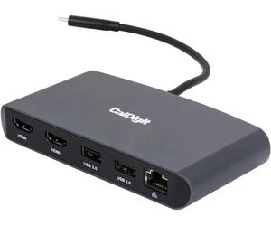CALDIGIT Mini Muelle Thunderbolt 3 HDMI 2.0 Portátil Alimentado Por Bus Doble