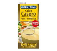 Caldo Casero de Pollo y 8 Verduras 100% Natural Gallina Blanca 1 l