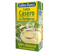 Caldo Casero de Verduras 100% Natural Gallina Blanca 500 ml (Paquete de 6)