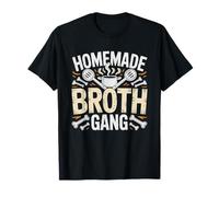 Caldo De Huesos Casero Salud Intestinal Impulsor Colageno Camiseta