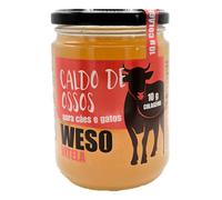 Caldo de huesos de ternera para perros y gatos - Weso - Cantidad: 400 ml
