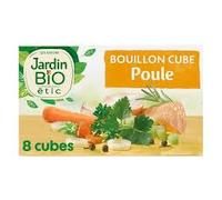Caldo de Pollo Concentrado en Cubitos (Pack de 2 x 8 unidades) - 16 Pastillas de Caldo para Sopas, Guisos y Arroces - Sabor Intenso y Tradicional - Formato Ahorro de 160g Total