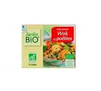 Caldo para Wok y Salteados en Cubitos - Pack de 12 Unidades (2 Cajas de 6 x 11g) - Sabor Oriental Intensificador - Ideal para Arroces, Tallarines y Verduras al Wok - Sin Aditivos Artificiales