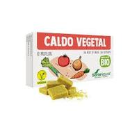 Caldo Vegetal en Pastillas (Pack de 2 x 10 uds) - 20 Cubitos de Concentrado de Verduras - Sabor Natural, Vegano y Sin Gluten - Ideal para Sopas, Arroces y Guisos